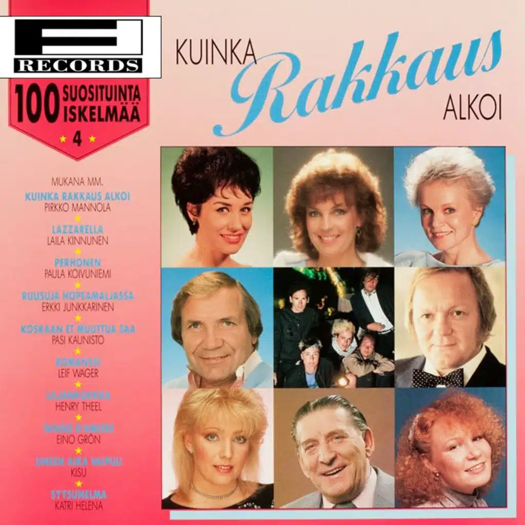 100 Suosituinta iskelmää 4 - Kuinka rakkaus alkoi