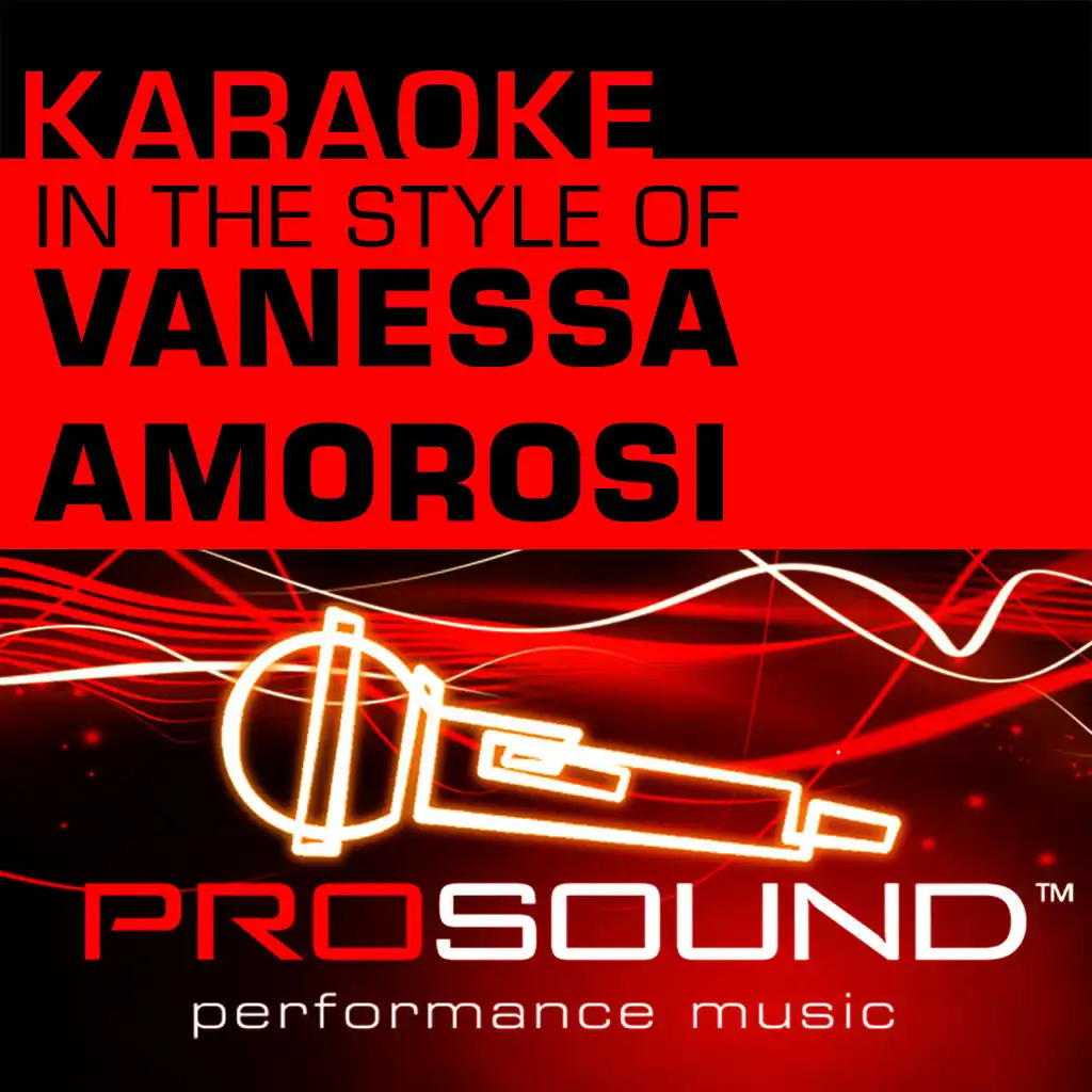 Karaoke: In the Style of Vanessa Amorosi - EP (Professional Performance Tracks)