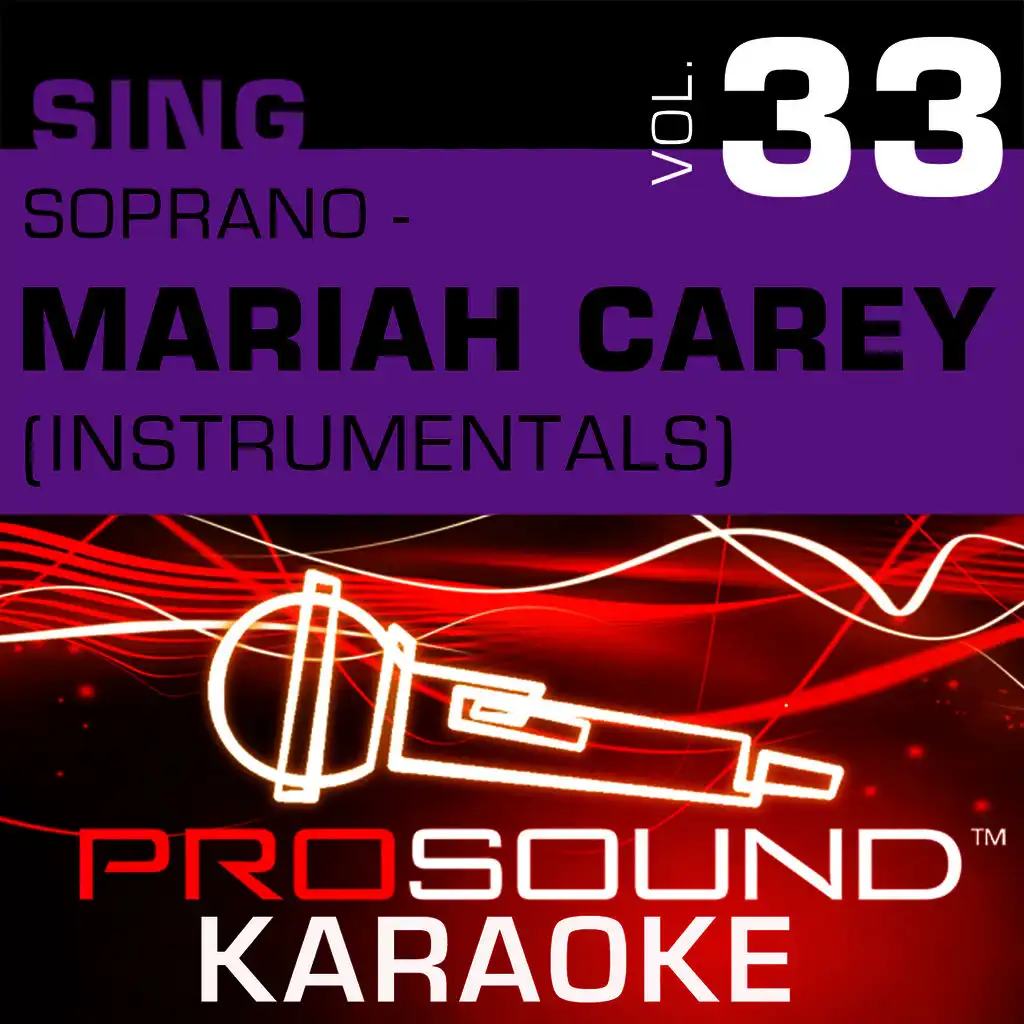 I'll Be There (Karaoke With Background Vocals) [In the Style of Mariah Carey]