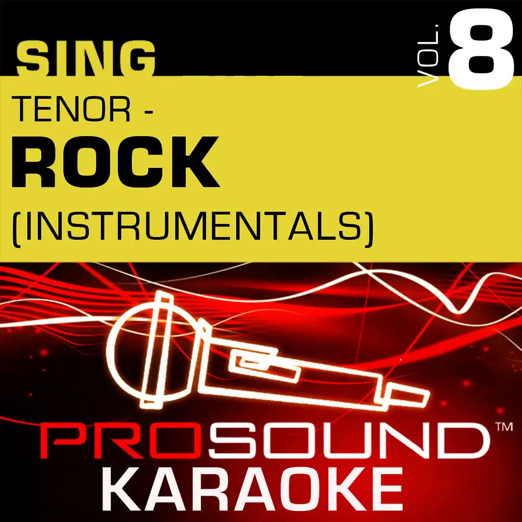 Sing Tenor Rock, Vol. 8 (Karaoke Performance Tracks)