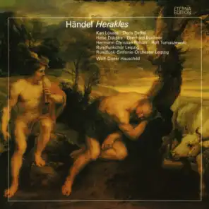 Herakles, Akt I Szene 1: Accompagnato: Sieh, wie mit kummervoll gesenktem Haupt