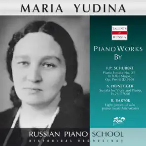 Piano Sonata No. 21 in B-Flat Major, D. 960: II. Andante sostenuto (Live)