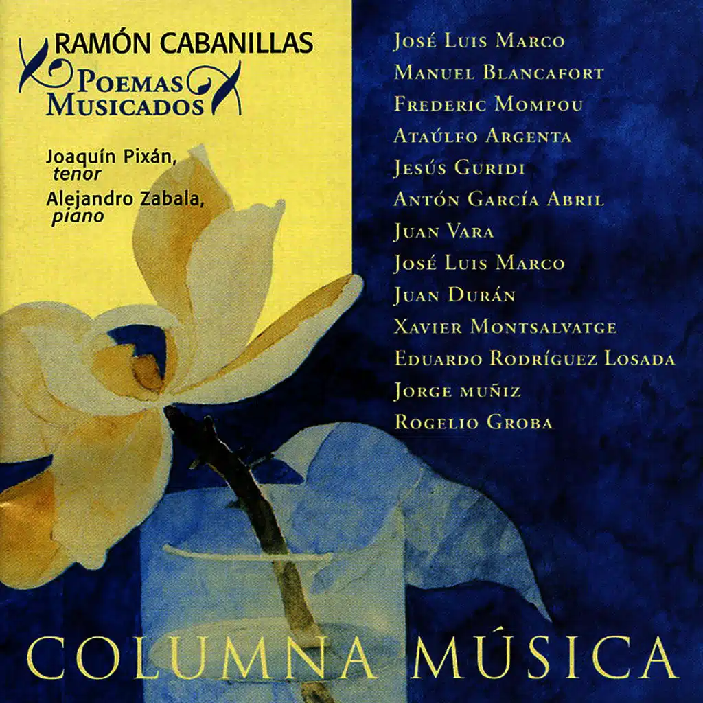 Ramón Cabanillas: Poemas Musicados