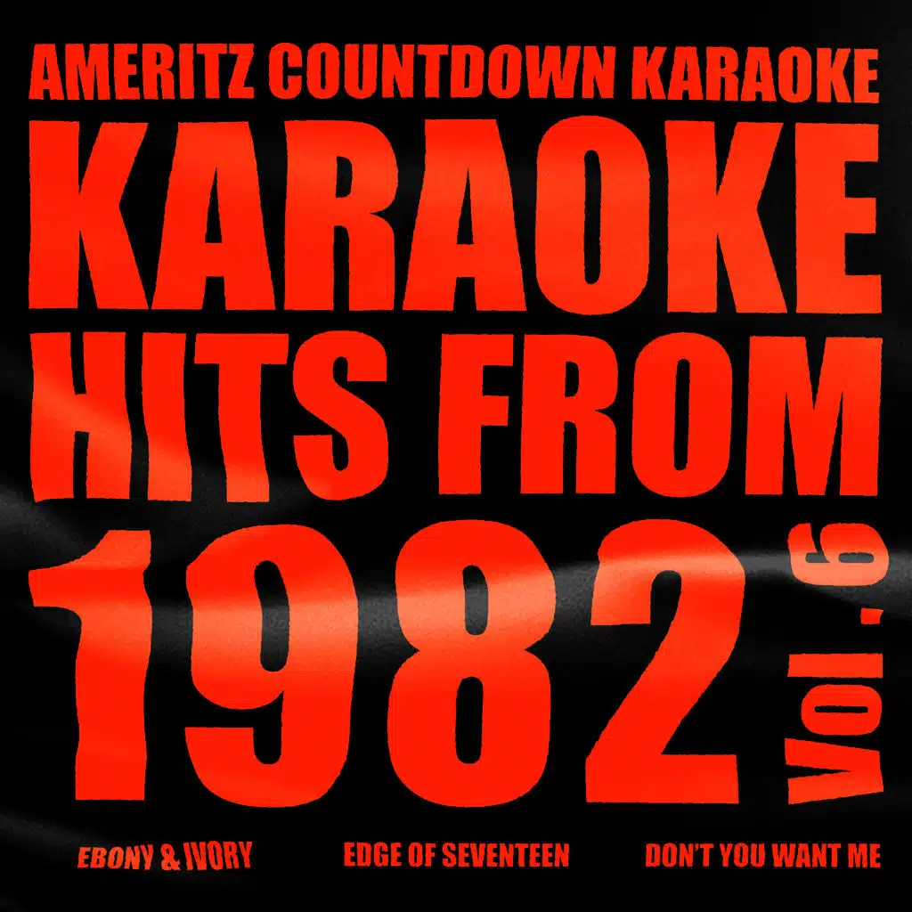 Karaoke Hits from 1982, Vol. 6