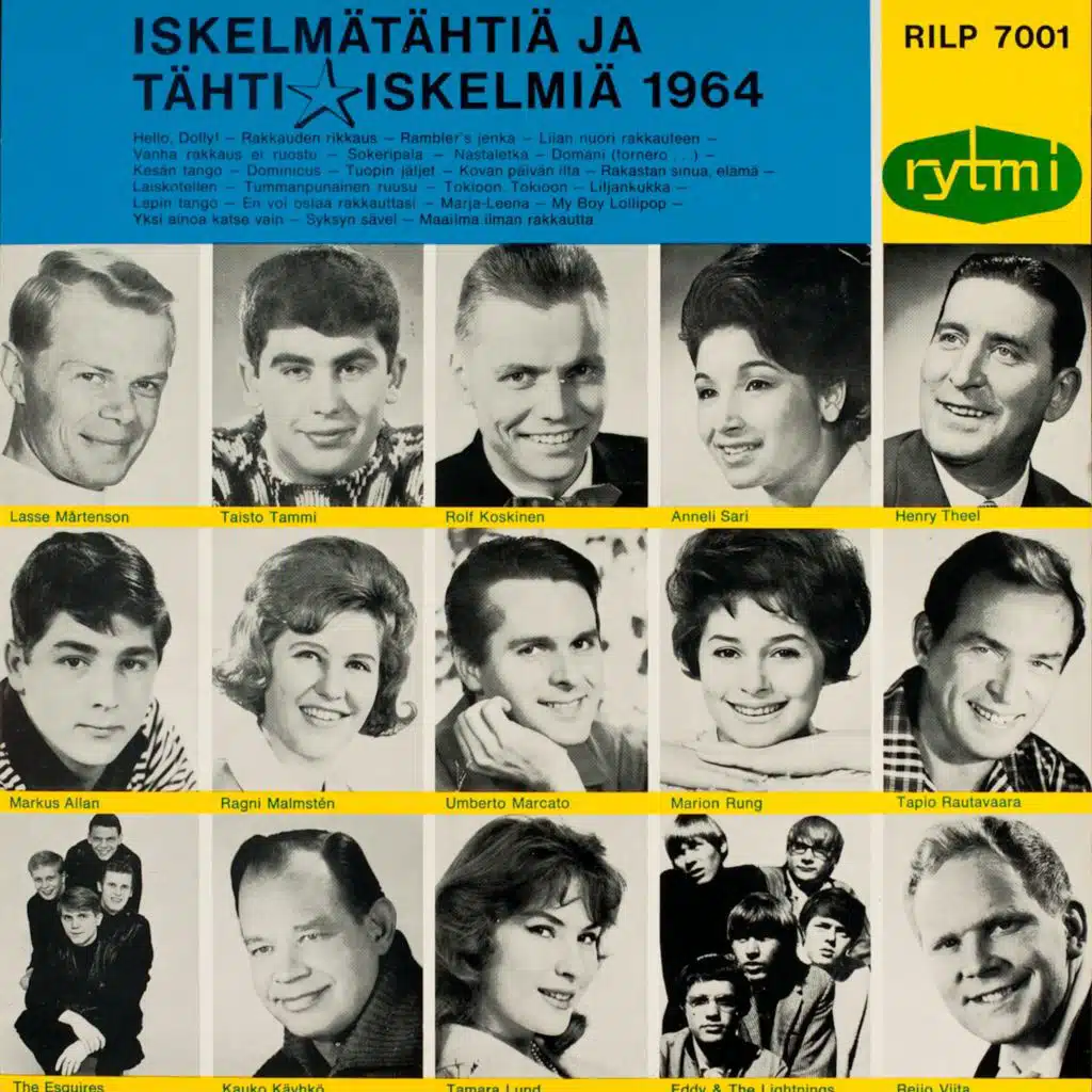 Iskelmätähtiä ja tähti-iskelmiä 1964