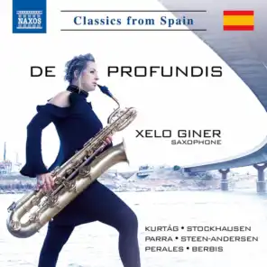 De Profundis (Version for Soprano Saxophone & Percussion)