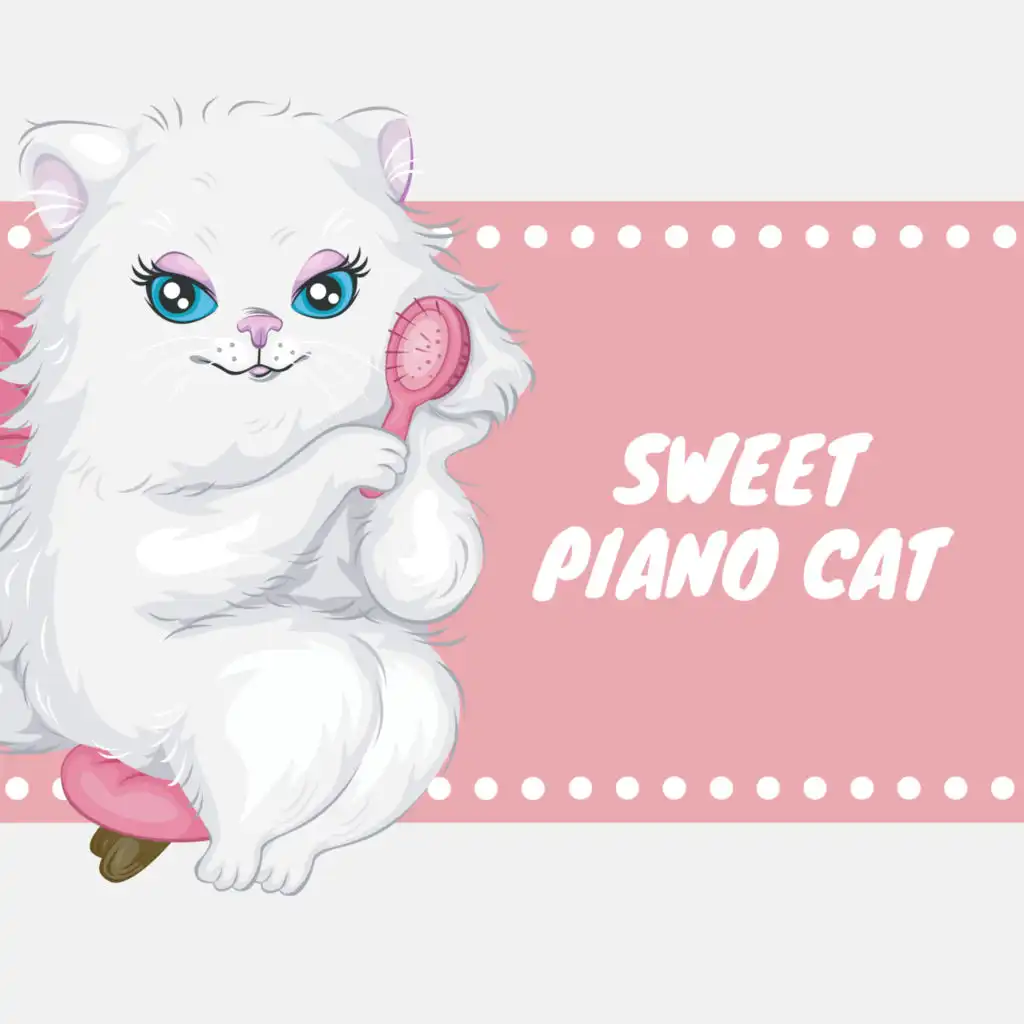 Sweet Piano Cat