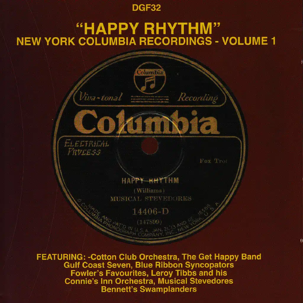 Happy Rhythm - New York Columbia Recordings - Vol 1