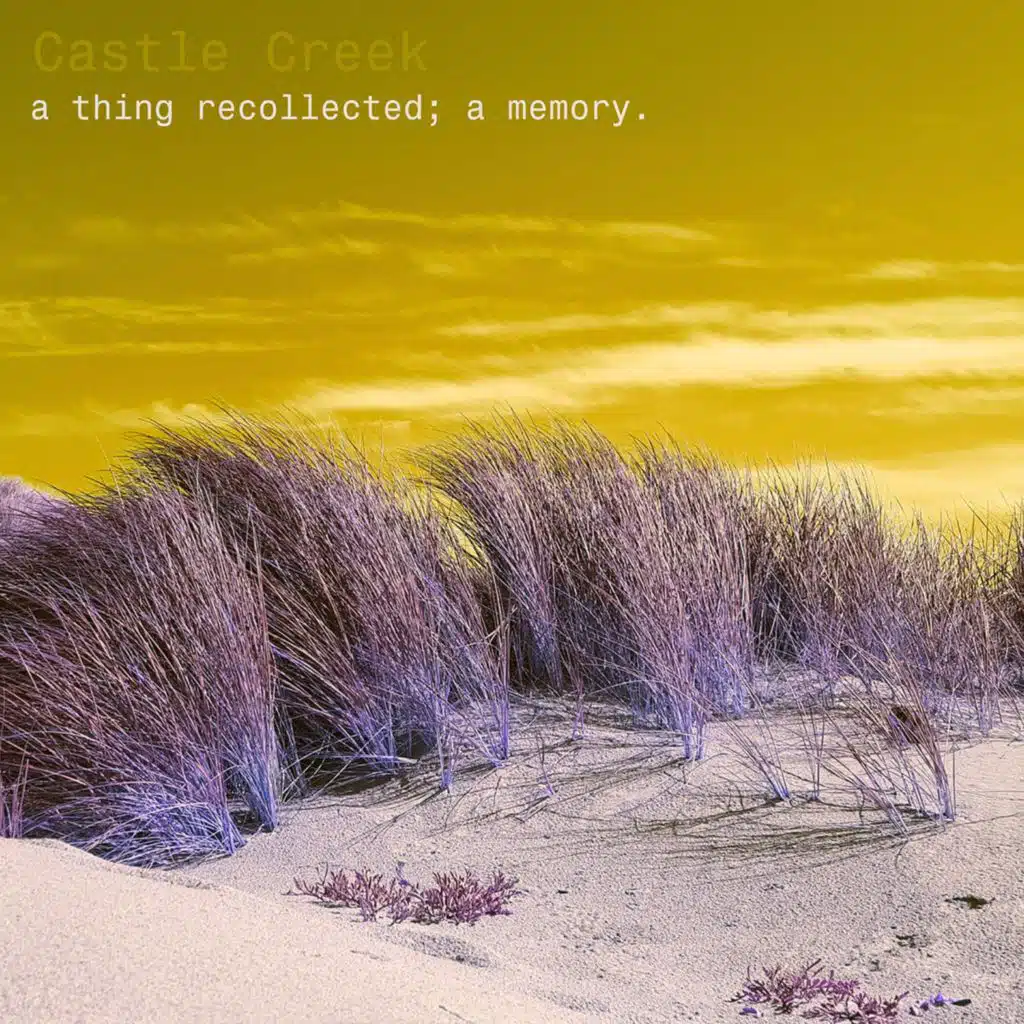 a thing recollected (a memory)