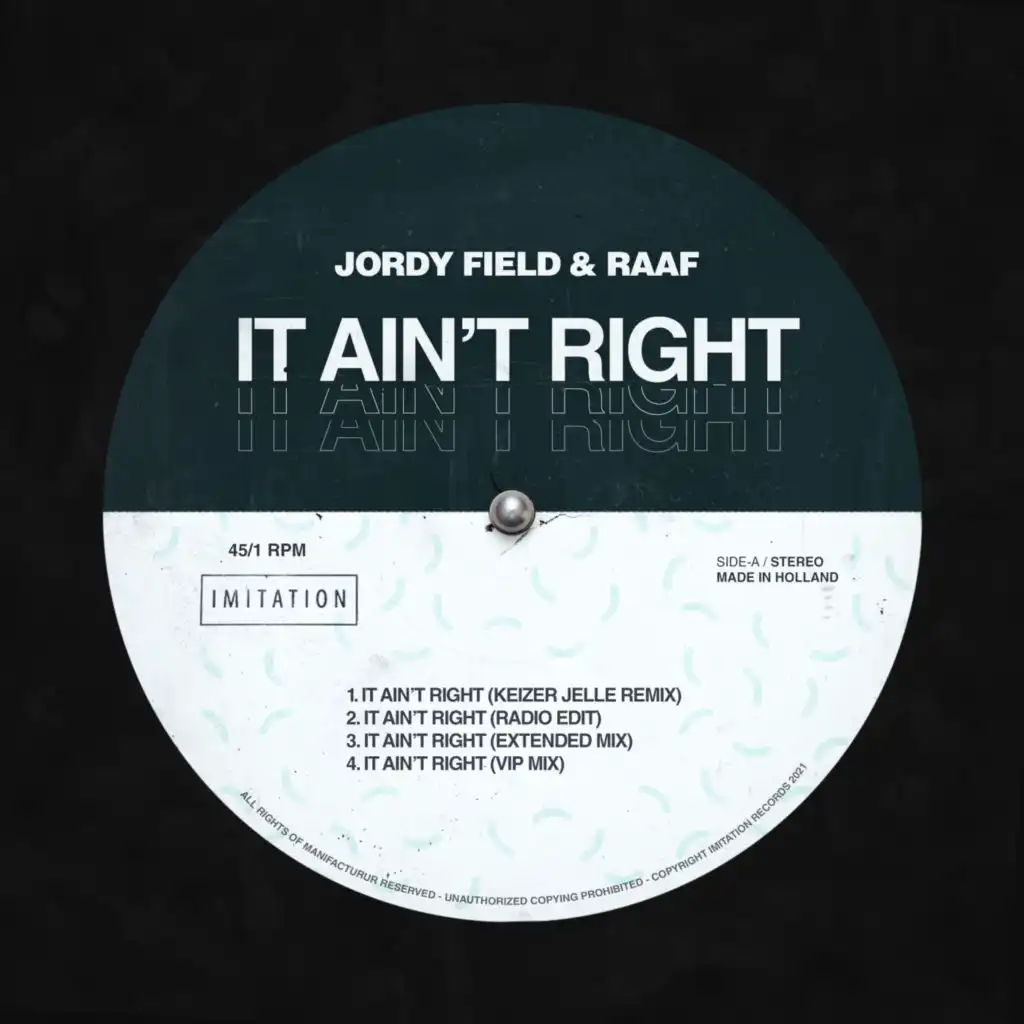 It Ain't Right (Extended Mix)