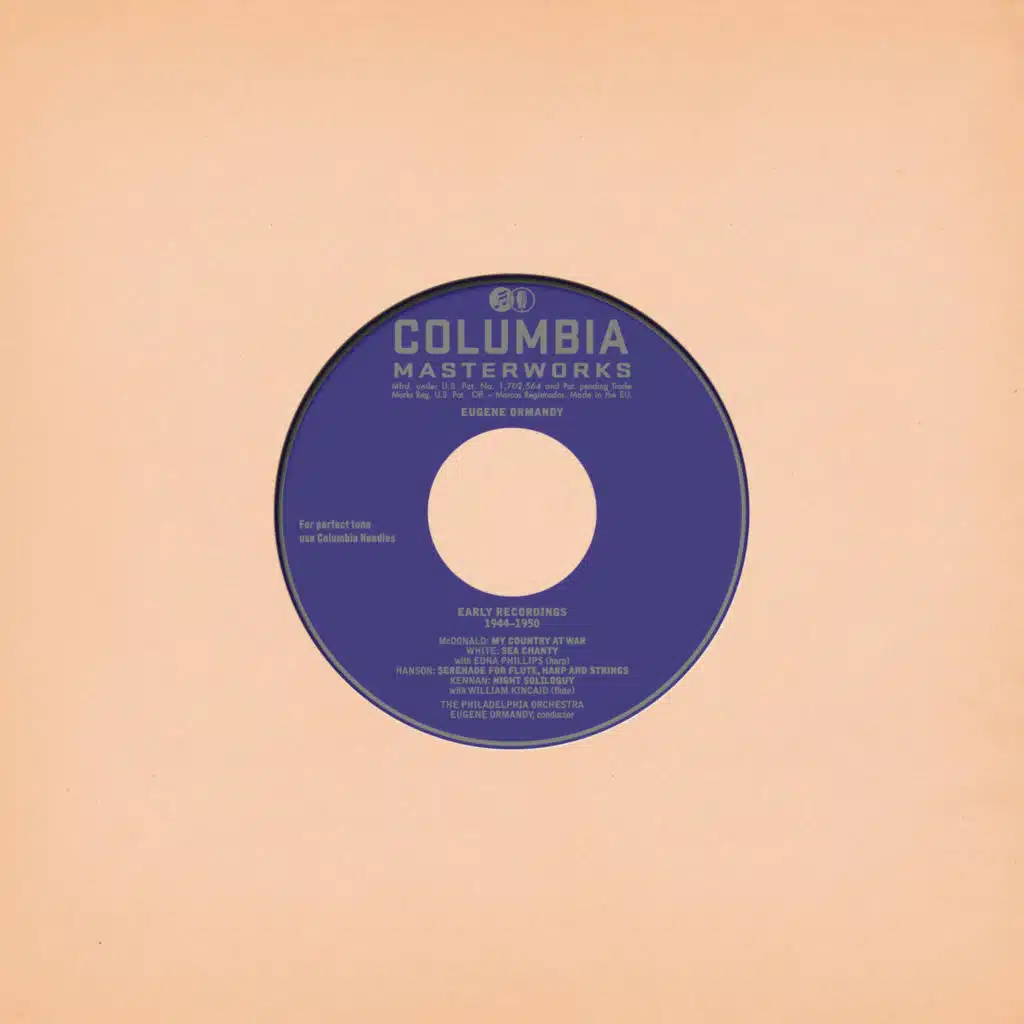 Eugene Ormandy, William Kincaid & The Philadelphia Orchestra