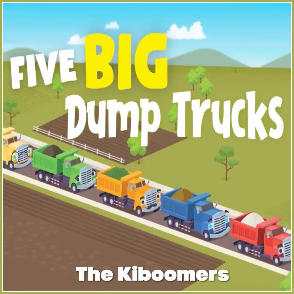 Five Big Dump Trucks