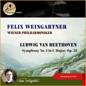 Ludwig Van Beethoven: Symphony No. 1 In C Major, Op. 21 (Recordings of 1937)