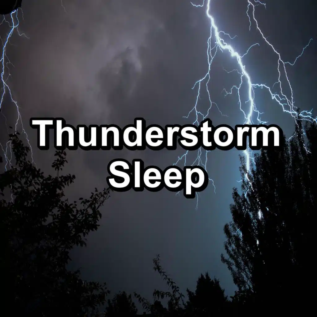 Rain Sounds with Thunder and White Noise To Repeat for 10 Hours