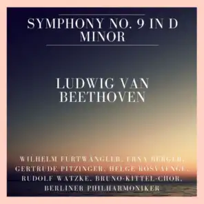 Symphony No.9 in D Minor Op.125 : I. Allegro ma non troppo, un poco maestoso
