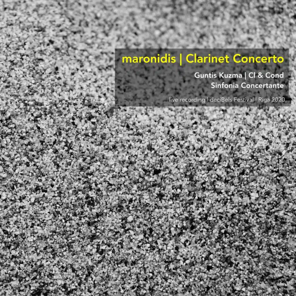Clarinet Concerto (For Cl, String Orchestra and Electronics) [Live]