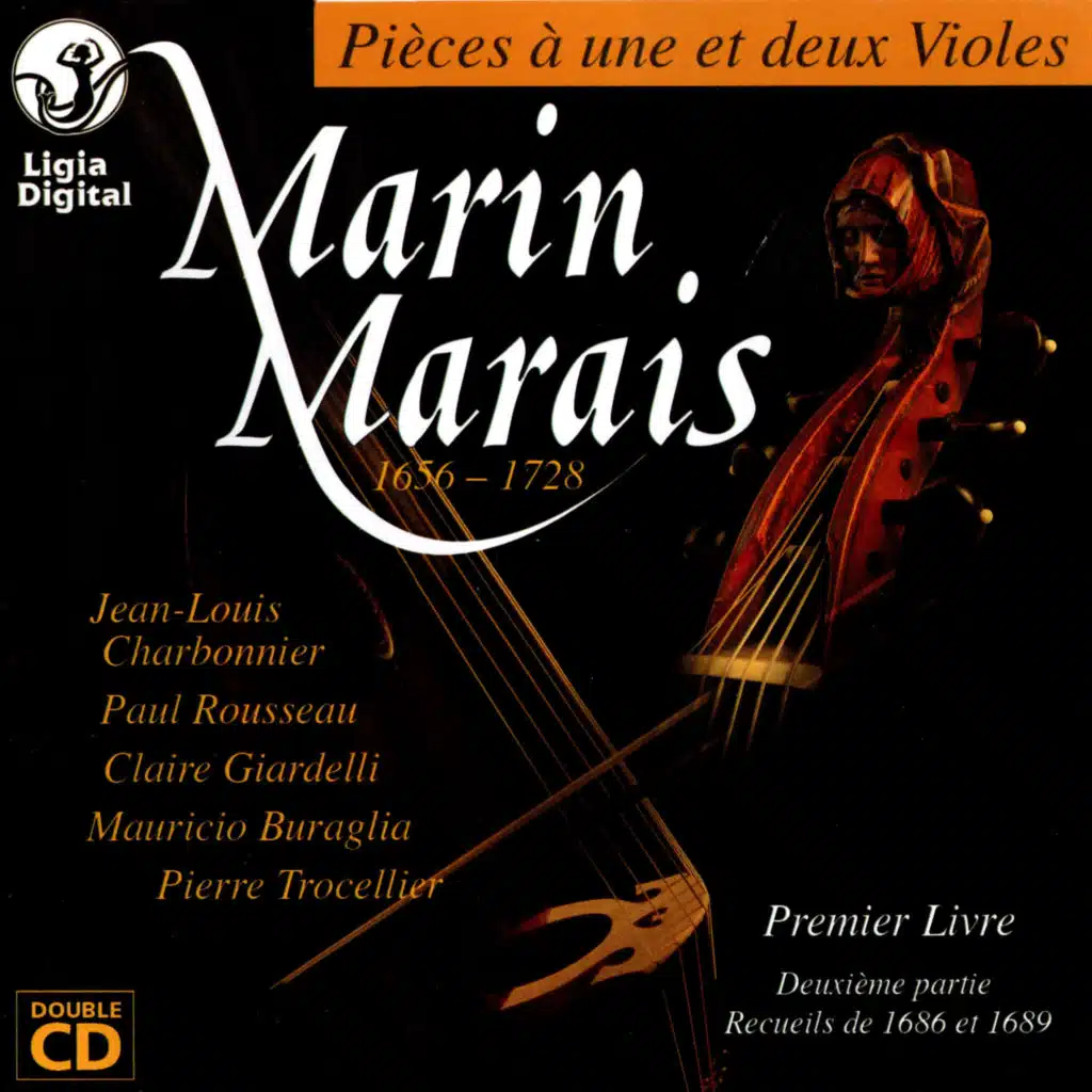 Pièces de viole, Livre I, 18 Pieces for two Viols and Continuo: XI. Sarabande (76) in G Major