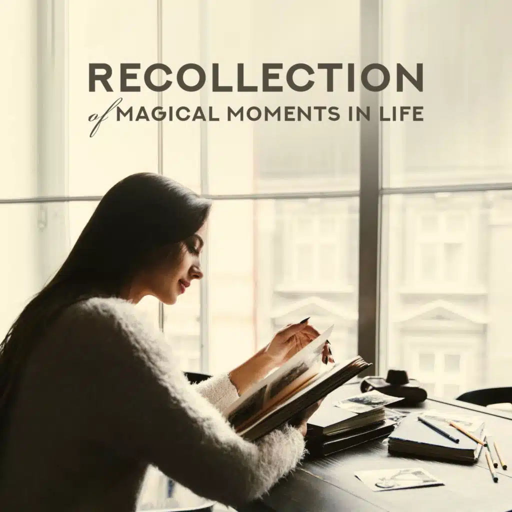 Recollection of Magical Moments in Life. Great Jazz Music in the Background