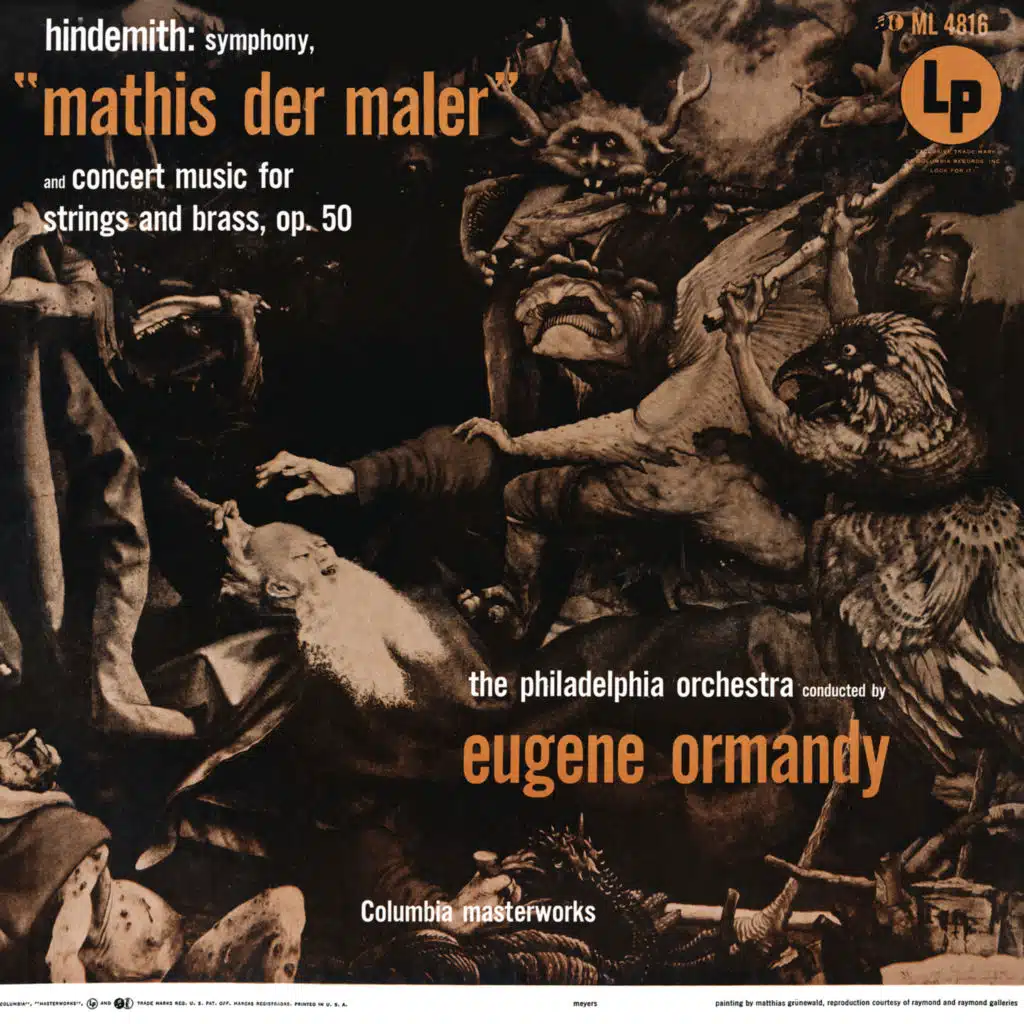 Hindemith: Symphony "Mathis der Maler" & Concert Music, Op. 50 (Remastered)