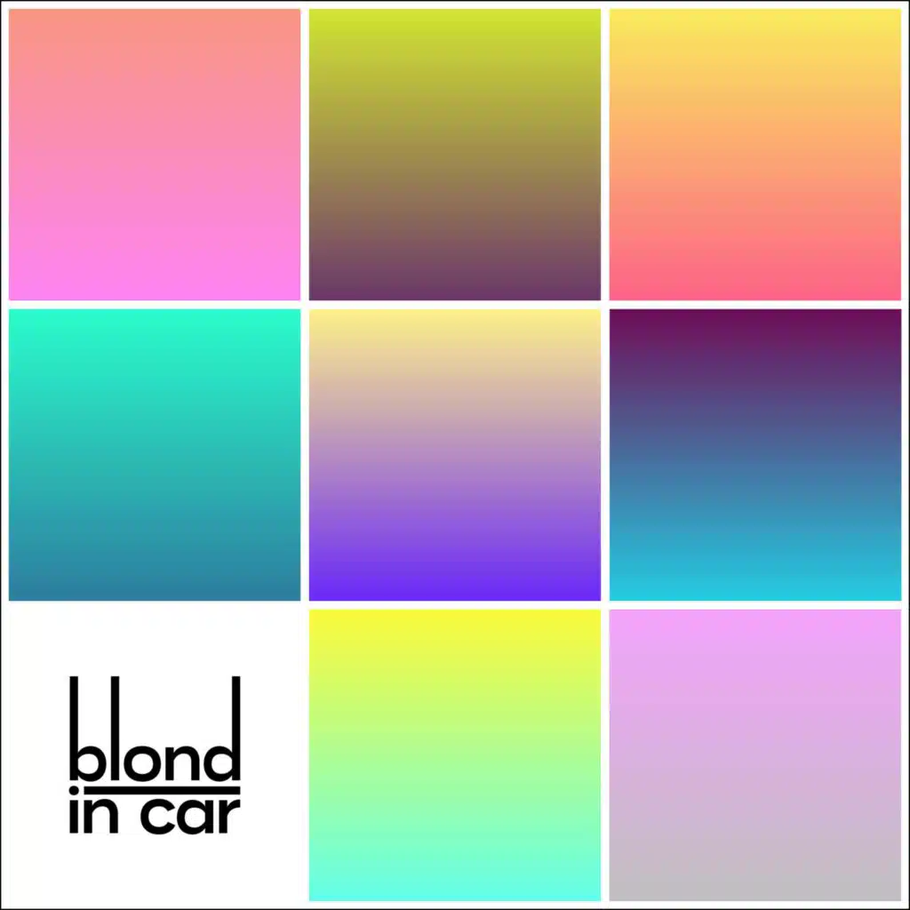 Blond in Car
