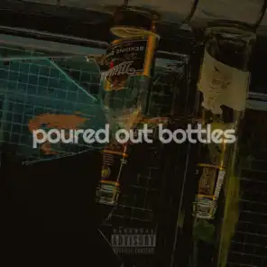 poured out bottles
