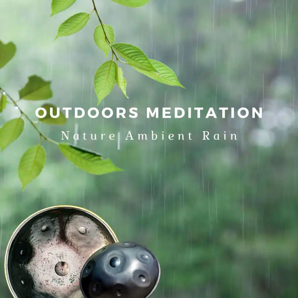 Handpan Deep Meditation (Hang Drums, Rain)