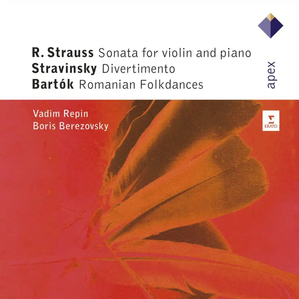 Strauss, Stravinsky & Bartók : Violin Sonatas (Apex)
