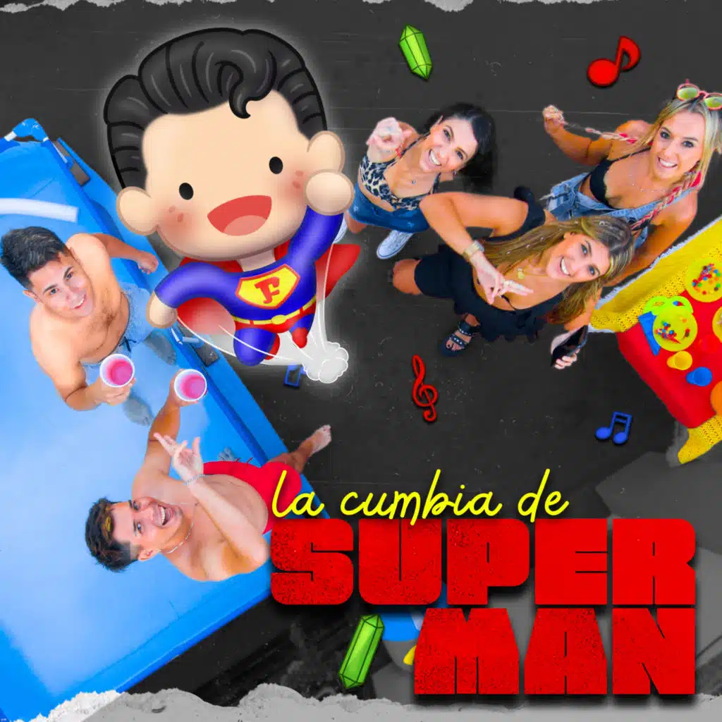 La Cumbia de Superman (feat. Franco Peletti, Mar Antunes Fernández, Mica Vezzetti, Axel Benitez & Valentina Montero)