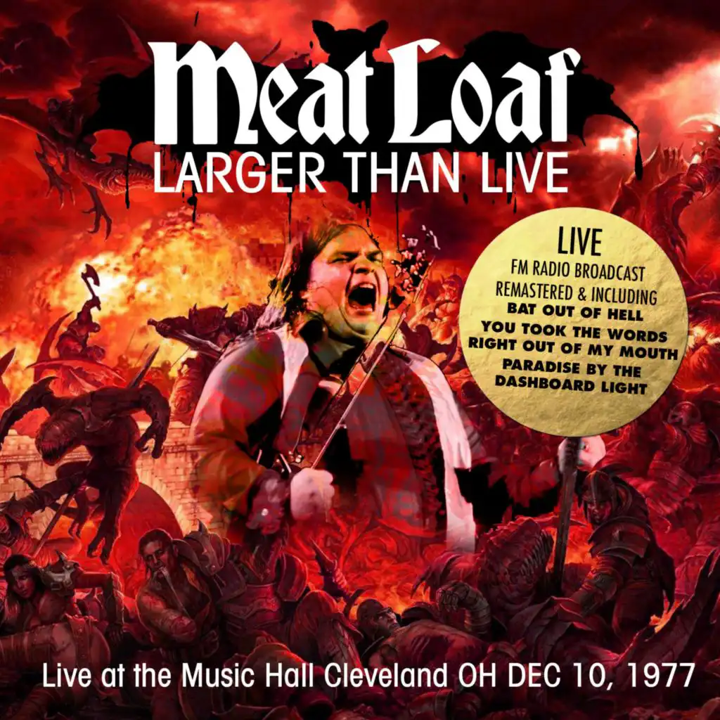 Larger Than Live - Live At Music Hall Cleveland, Oh, Dec 10, 1977 (Remastered)