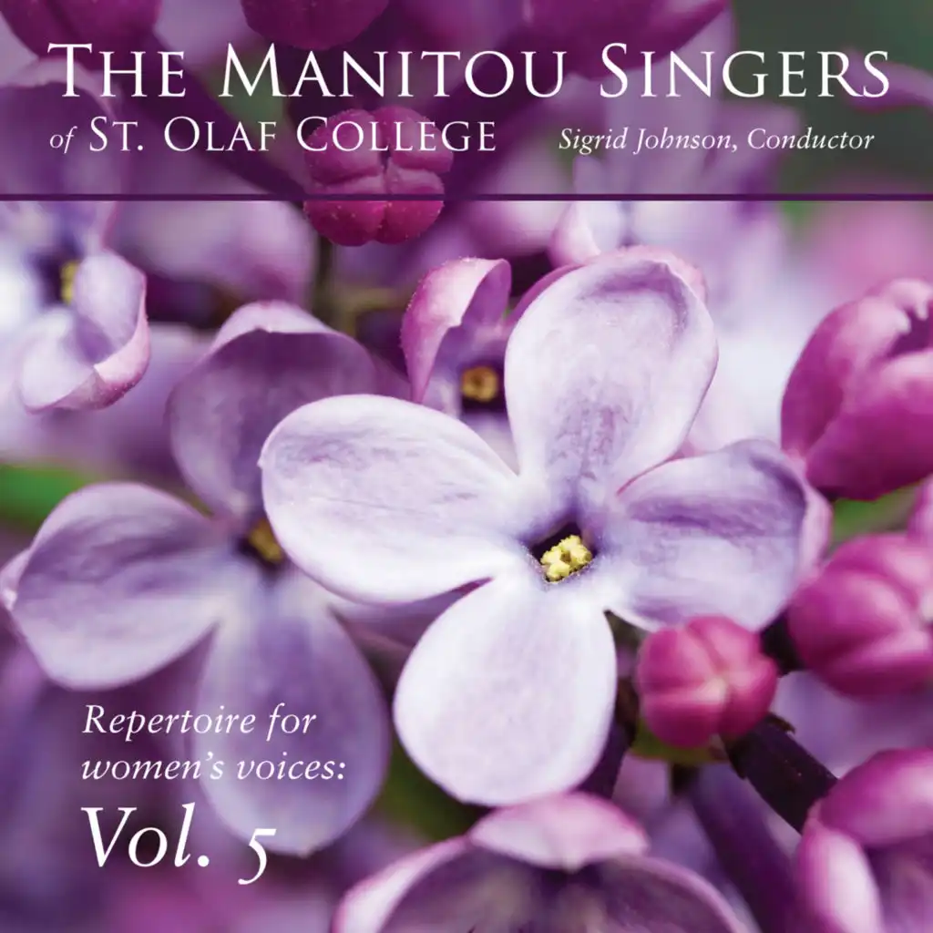 Repertoire for Soprano & Alto Voices, Vol. 5 (Live)