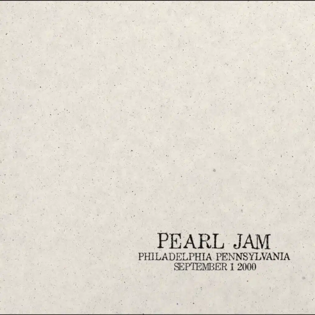 2000.09.01 - Philadelphia, Pennsylvania (Live)