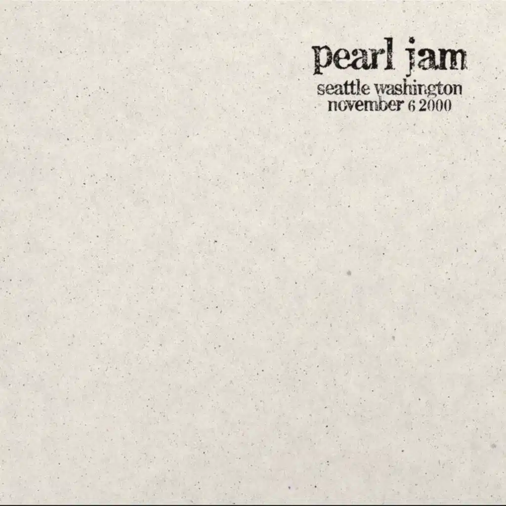 2000.11.06 - Seattle, Washington (Live)