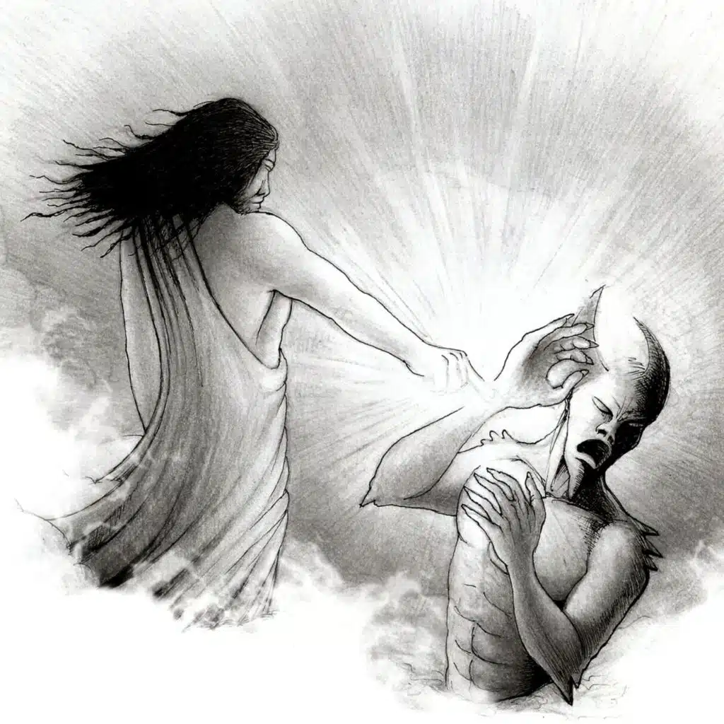 Le genie de la lampe