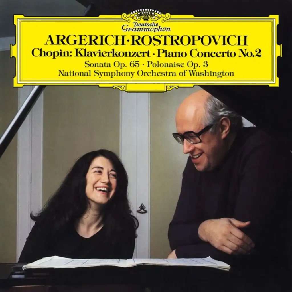 Martha Argerich & Mstislav Rostropovich
