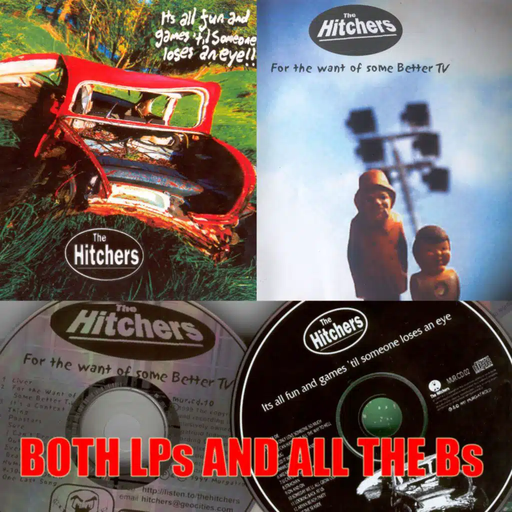 It's All Fun & Games Til Someone Loses An Eye/For The Want Of Some Better TV -Both LPs, All the Bs