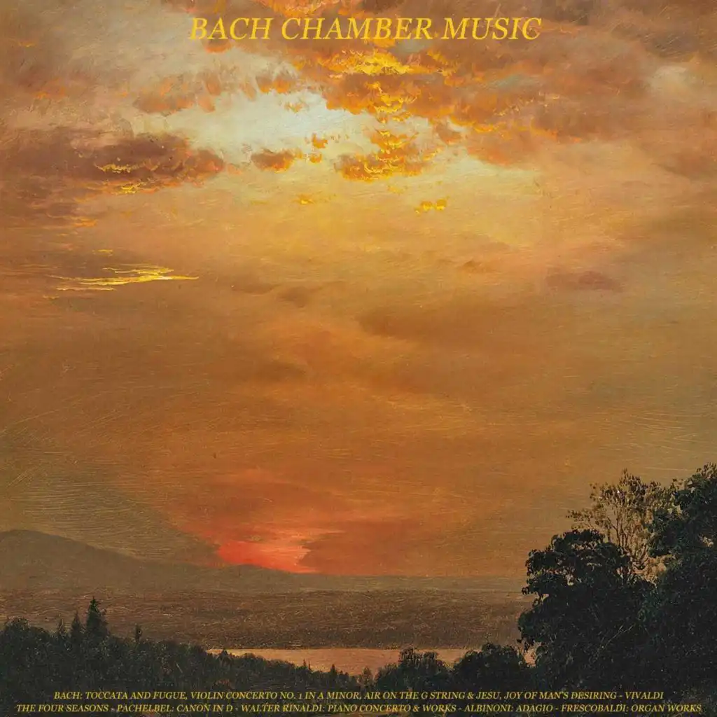 Bach: Toccata and Fugue, Violin Concerto No. 1 in A Minor, Air On the G String & Jesu, Joy of Man's Desiring - Vivaldi: The Four Seasons - Pachelbel: Canon in D - Walter Rinaldi: Piano Concerto & Works - Albinoni: Adagio - Frescobaldi: Organ Works