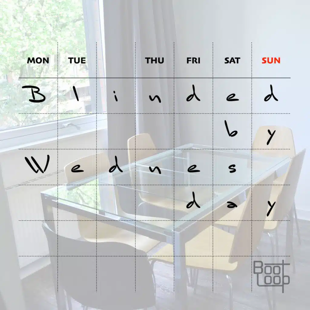 Blinded by Wednesday