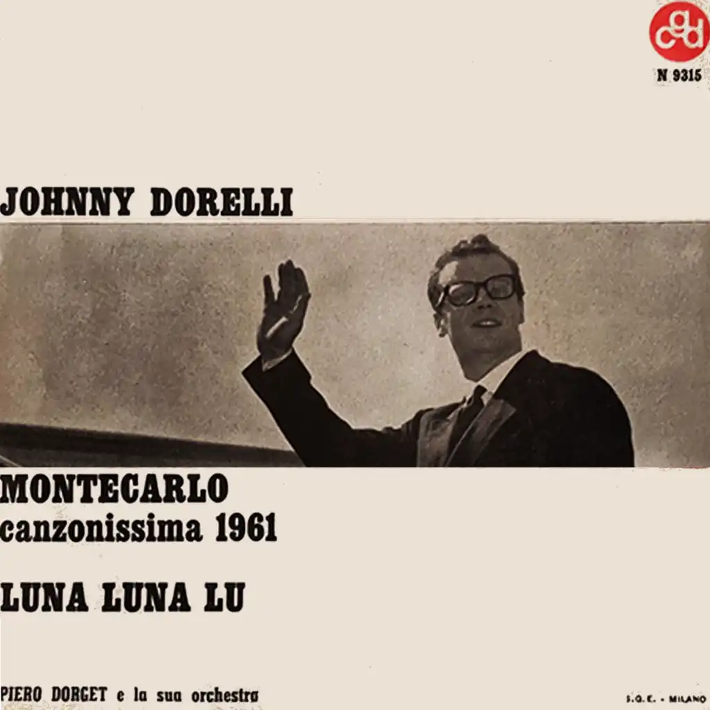 Johnny dorelli (Montecarlo Canzonissima 1961 Luna luna Lu)
