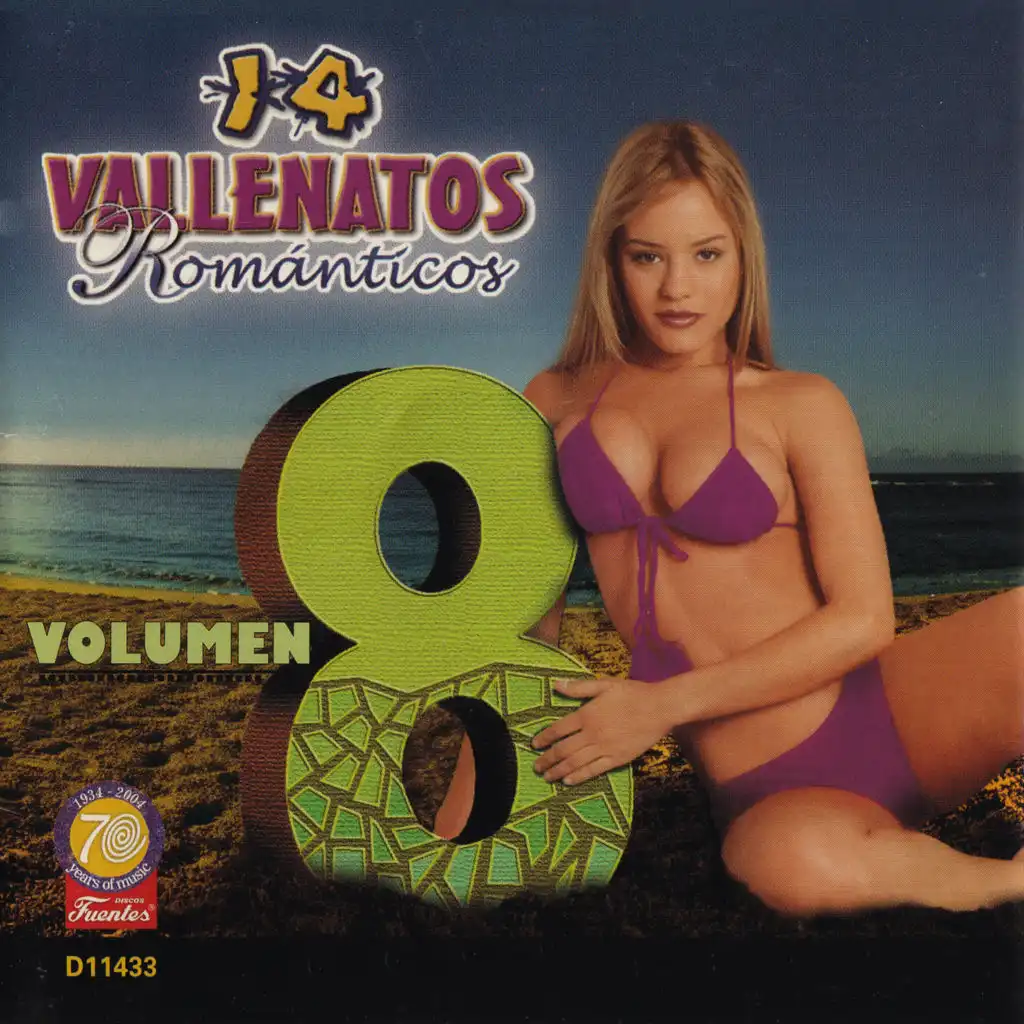 14 Vallenatos Románticos, Vol. 8