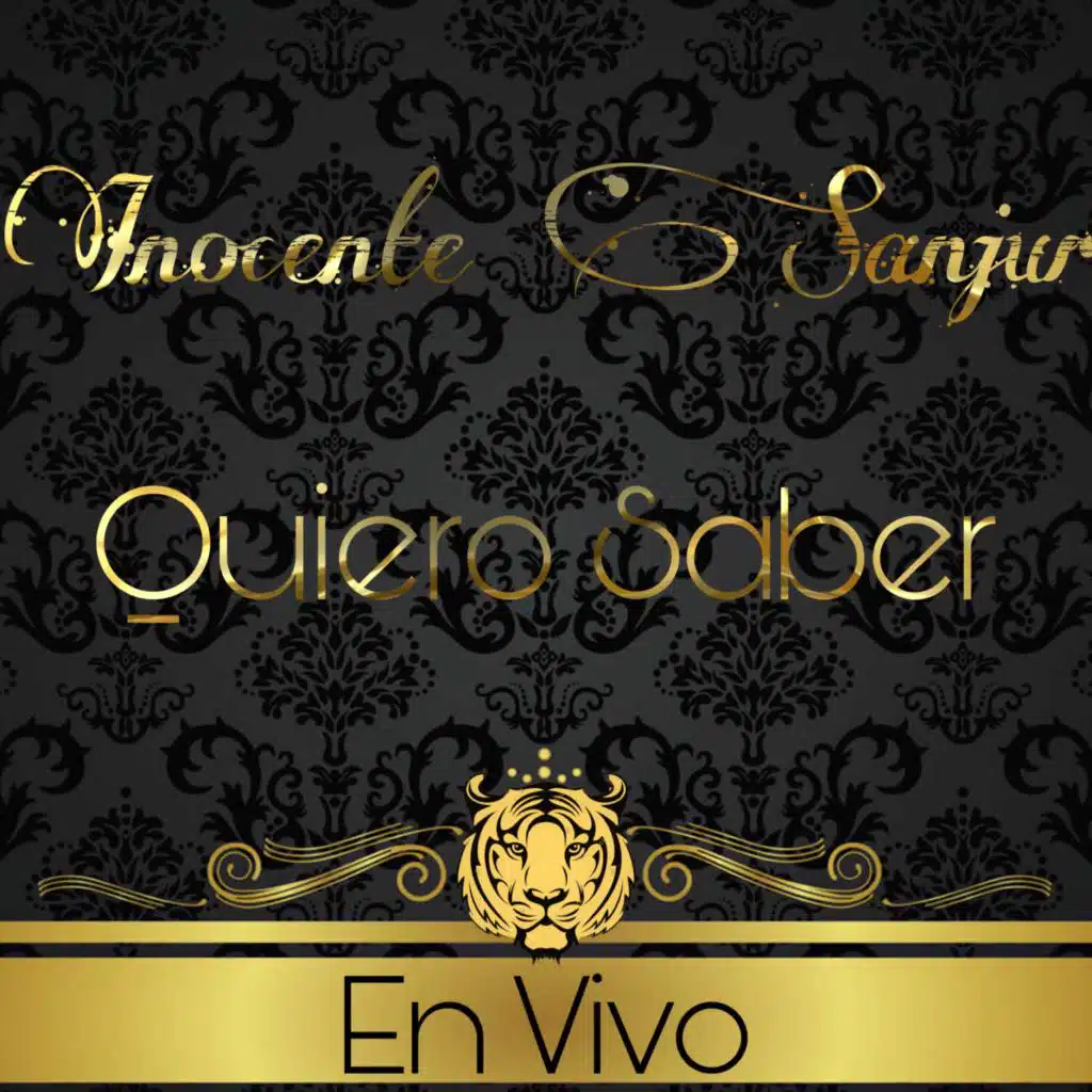 Quiero Saber (En Vivo)