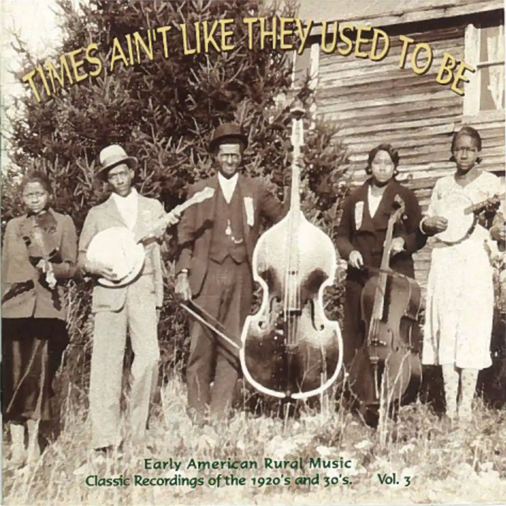 Times Ain't Like They Used To Be: Early American Rural Music, Vol. 3