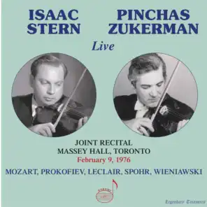 Pinchas Zukerman;Isaac Stern