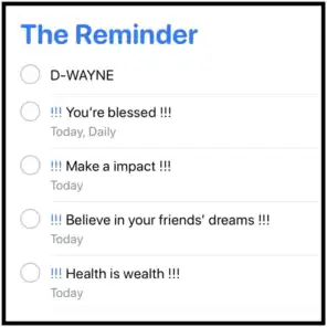 The Reminder