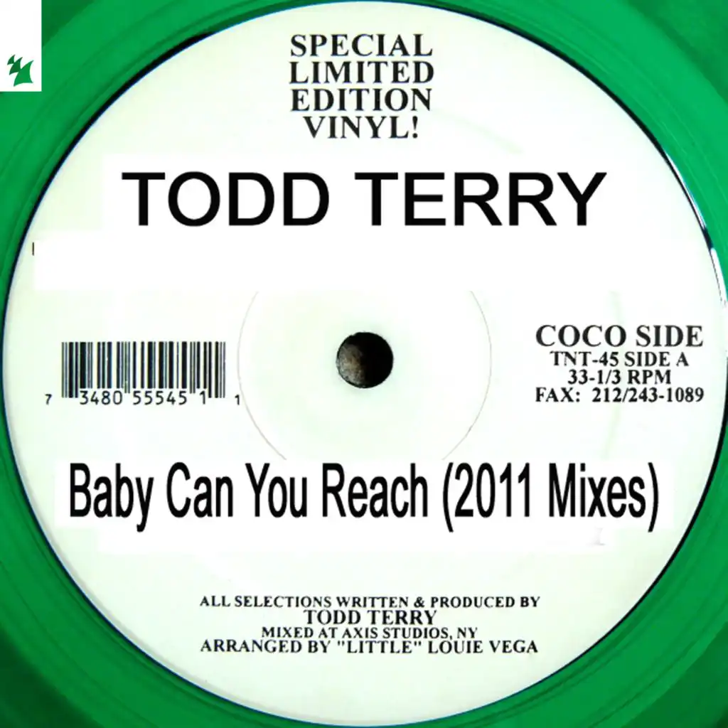 Baby Can You Reach (Original Acetate)