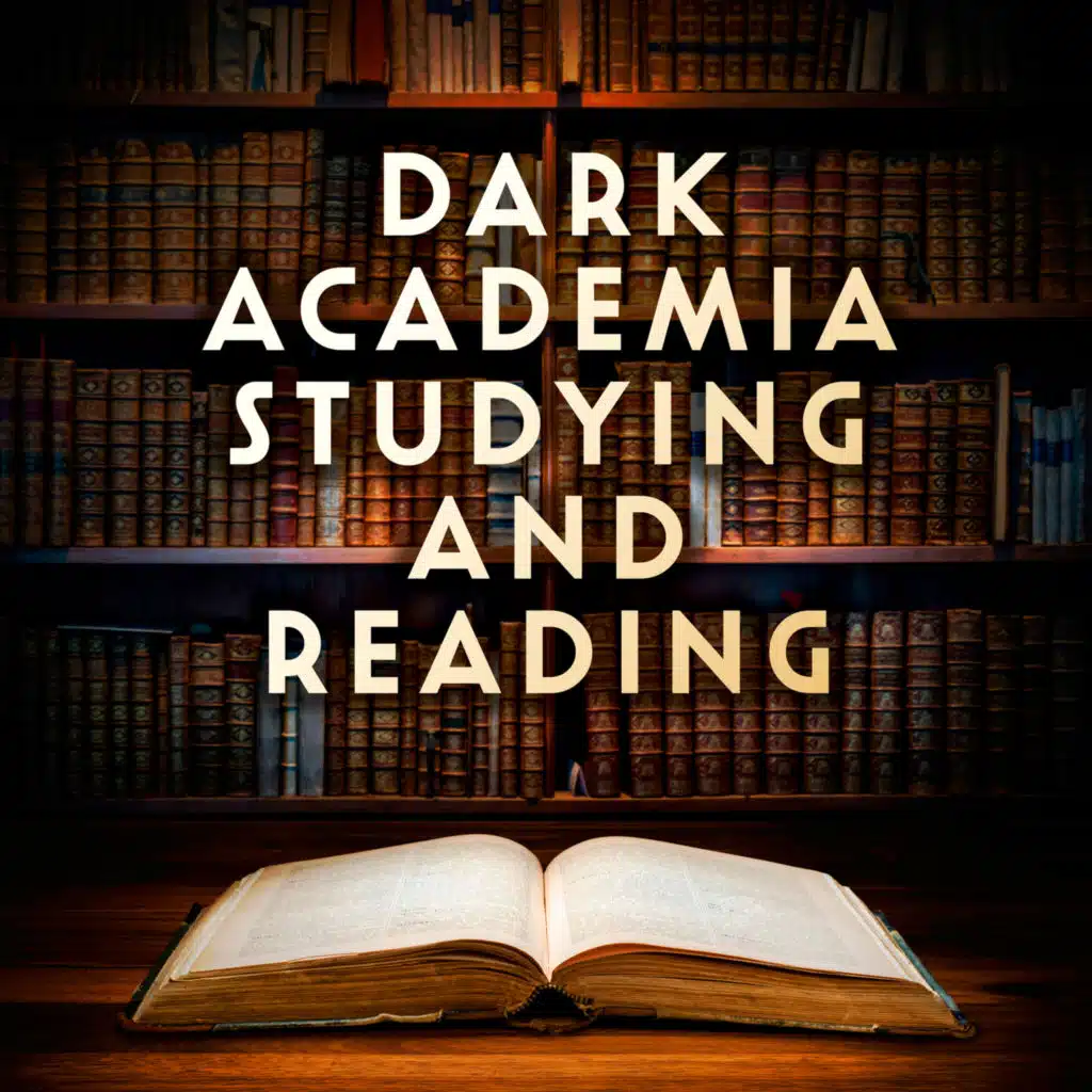 Dark Academia Studying and Reading