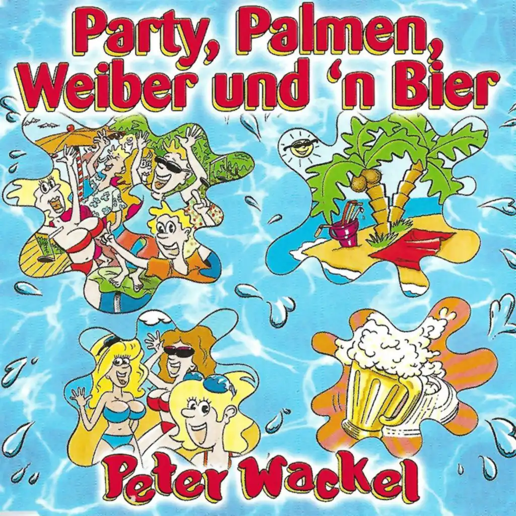 Party, Palmen, Weiber und 'n Bier / Wenn ich bei dir schlaf / Der längste Single / Frauen gibts wie Sand am Meer (Wackel Megamix)