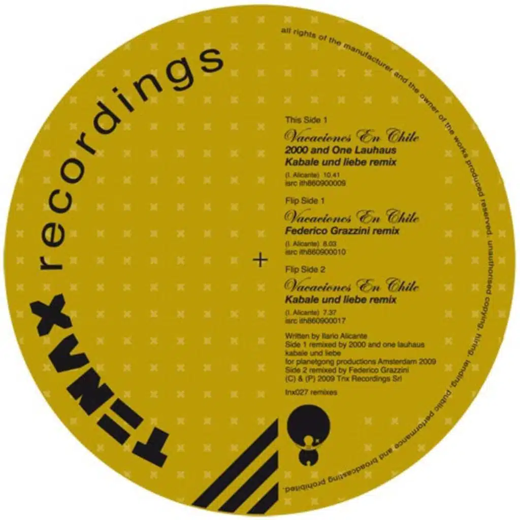 Vacaciones En Chile (Kabale Und Liebe Remix)