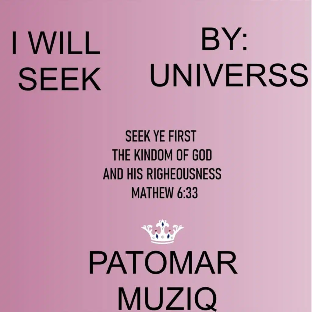 I Will Seek
