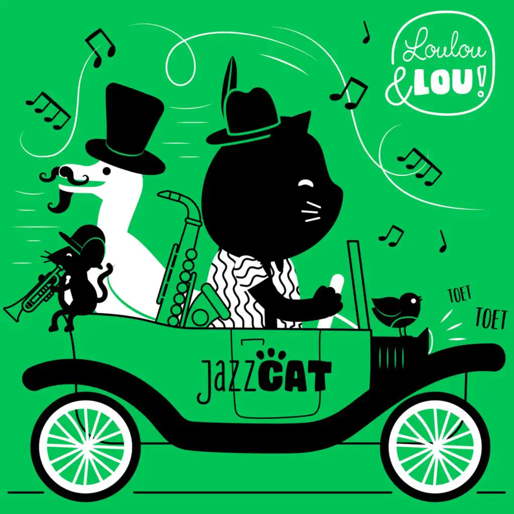 Jazz Kat Louis Vlaamse Kindermuziek & Vlaamse Kinderliedjes Loulou en Lou