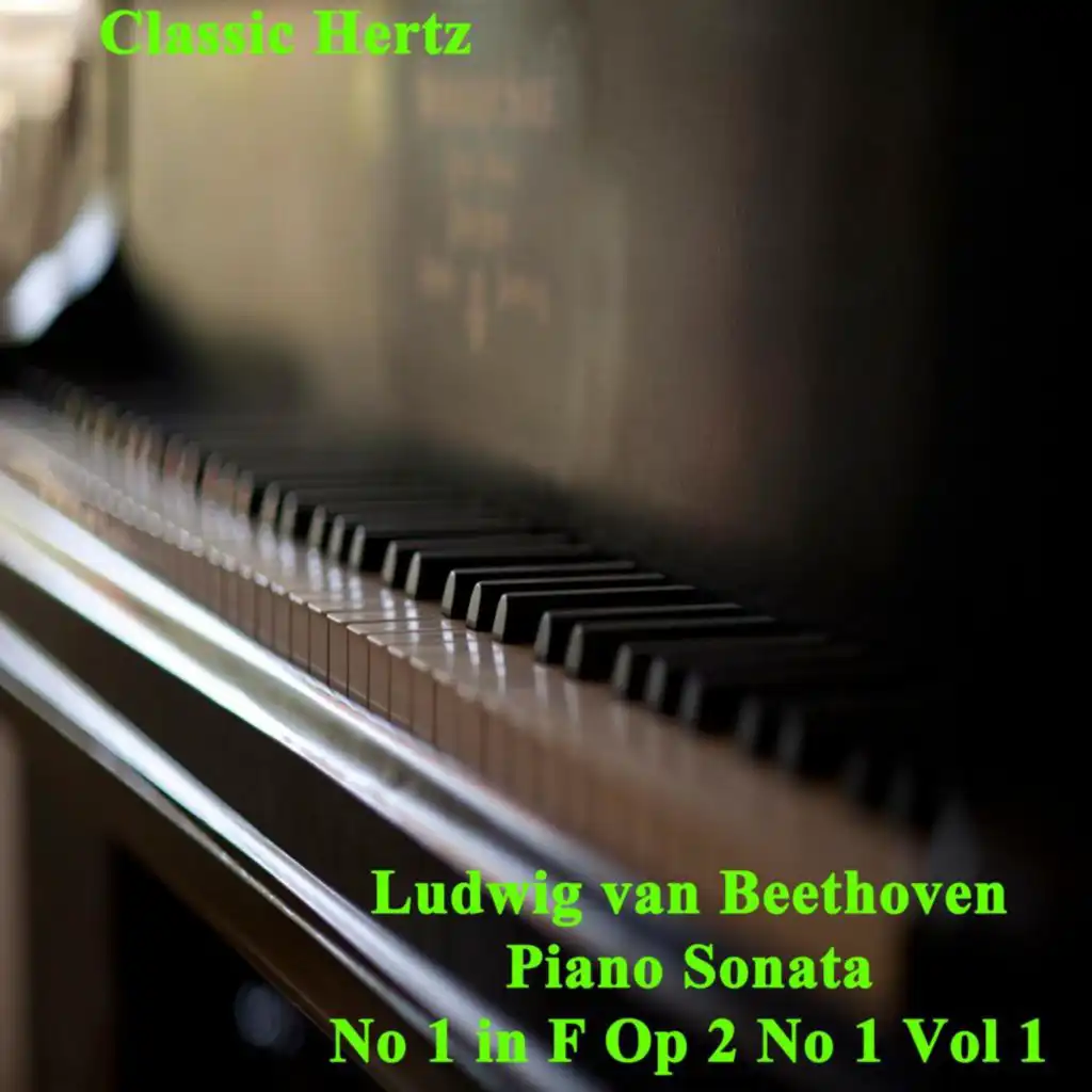 Piano Sonata No 1 In F Op 2 No 1. IV Prestissimo